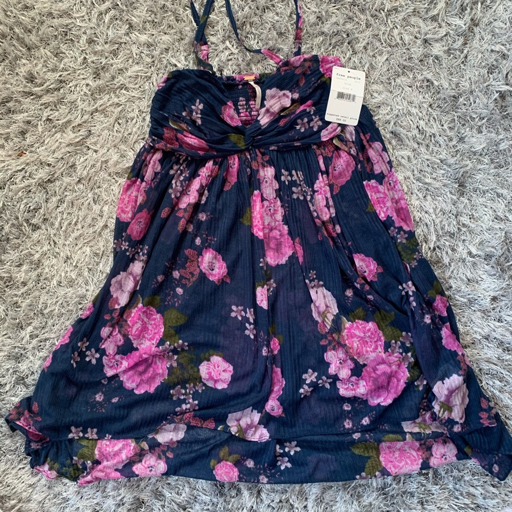 FREE PEOPLE FLORAL DRESS